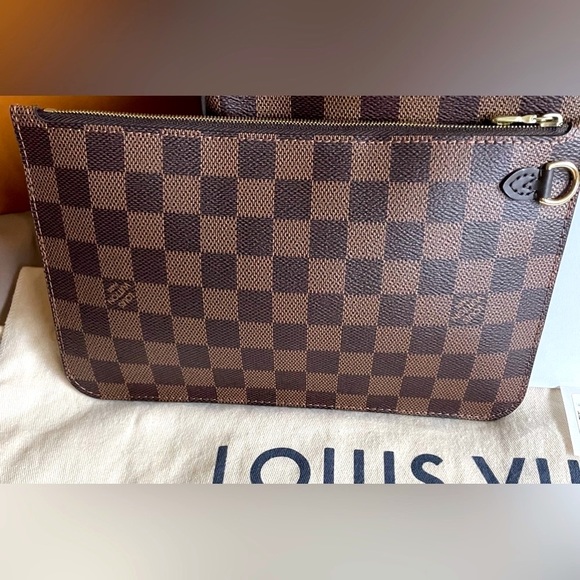 Gorgeous Authentic Louis Vuitton Damier Ebene Neverfull MM, NWT! - Picture 5 of 16